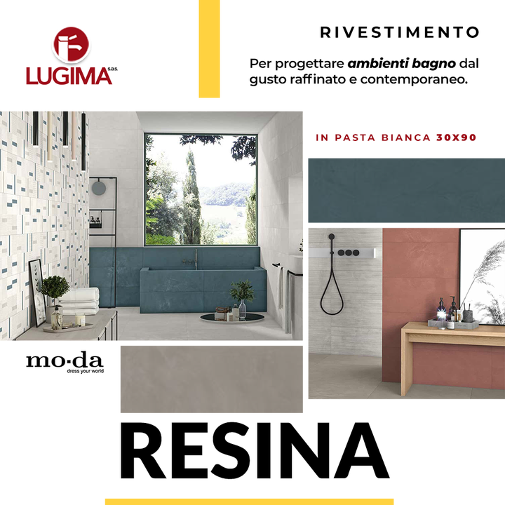 Un progetto moderno, ricco di decori e strutture per progettare ambienti bagno dal gusto raffinato e contemporaneo.